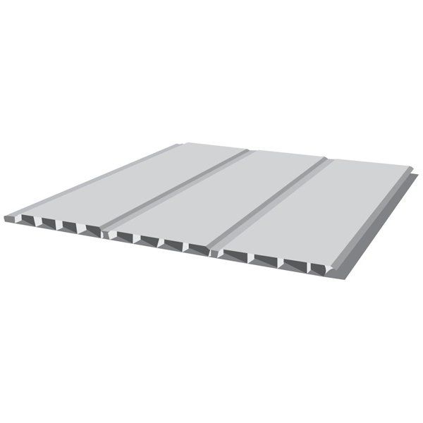 uPVC hollow soffit board supplied by GFS Supplies